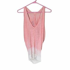 Planet Blue Life Tank Top Womens Size XS Oversized Peach NWOT